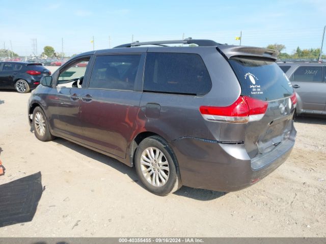 5TDYK3DC9ES513447 Toyota Sienna Xle V6 8 Passenger