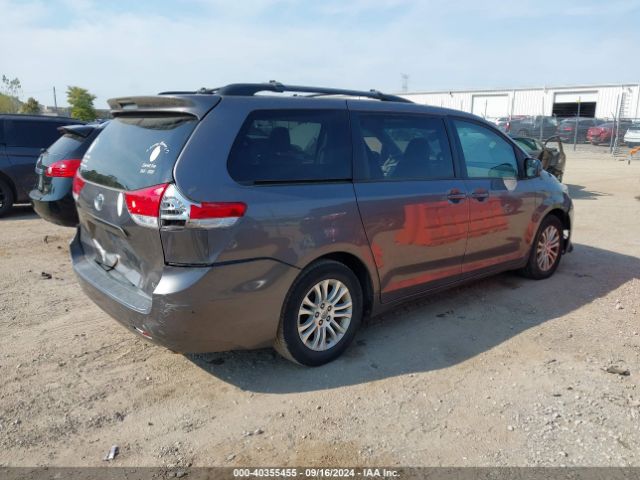 5TDYK3DC9ES513447 Toyota Sienna Xle V6 8 Passenger
