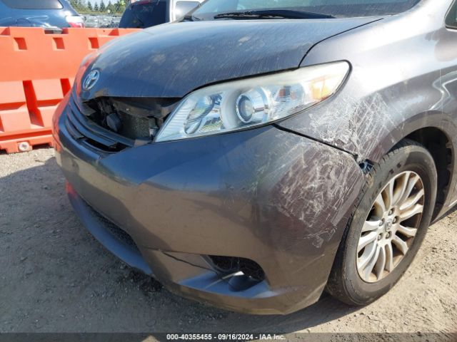 5TDYK3DC9ES513447 Toyota Sienna Xle V6 8 Passenger