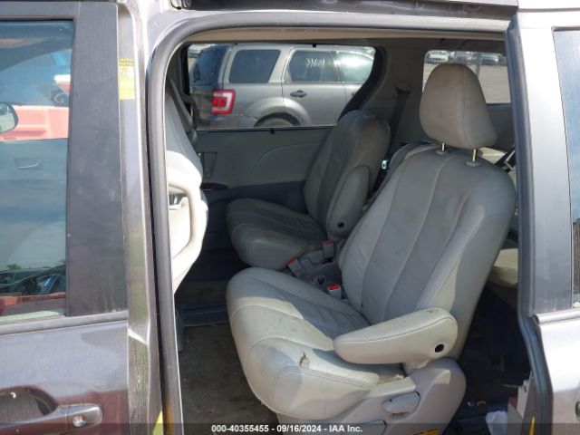 5TDYK3DC9ES513447 Toyota Sienna Xle V6 8 Passenger