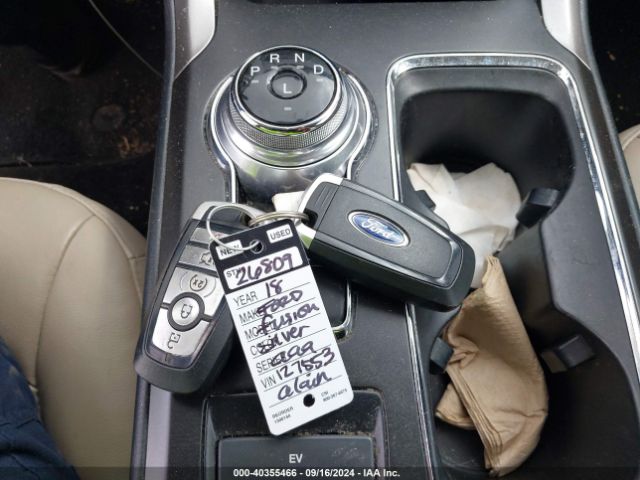 3FA6P0PU8JR127553 Ford Fusion Energi Se Luxury