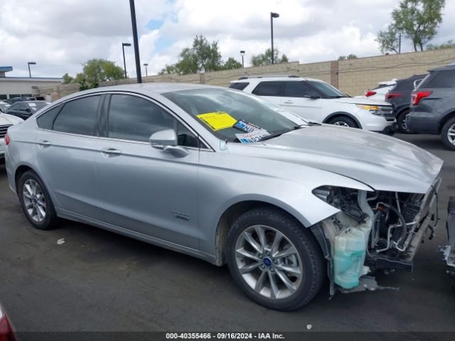 3FA6P0PU8JR127553 Ford Fusion Energi Se Luxury