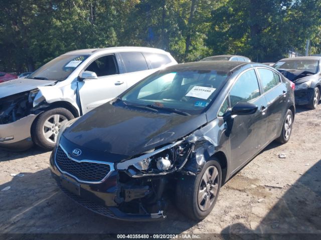 KNAFK4A63F5407057 KIA FORTE LX