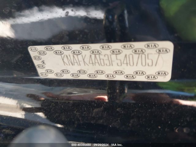 KNAFK4A63F5407057 KIA FORTE LX