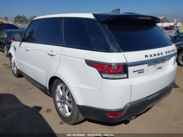 SALWG2FV5HA134036 Land Rover Range Rover Sport 3.0l V6 Supercharged Se