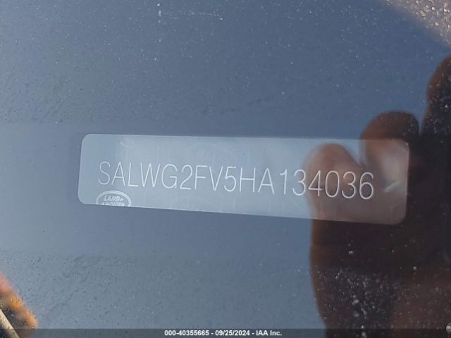 SALWG2FV5HA134036 Land Rover Range Rover Sport 3.0l V6 Supercharged Se