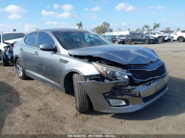 KIA Optima Lx 2015 5XXGM4A79FG494257 Image 1