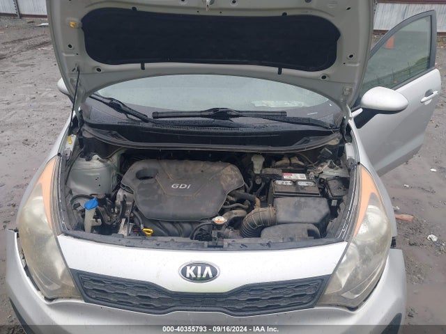 KIA RIO LX 2014 KNADM5A36E6340086 Image 10