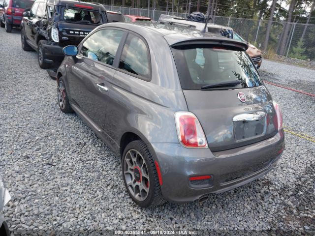 2013 FIAT 500 3C3CFFBR0DT633265 Photo 2