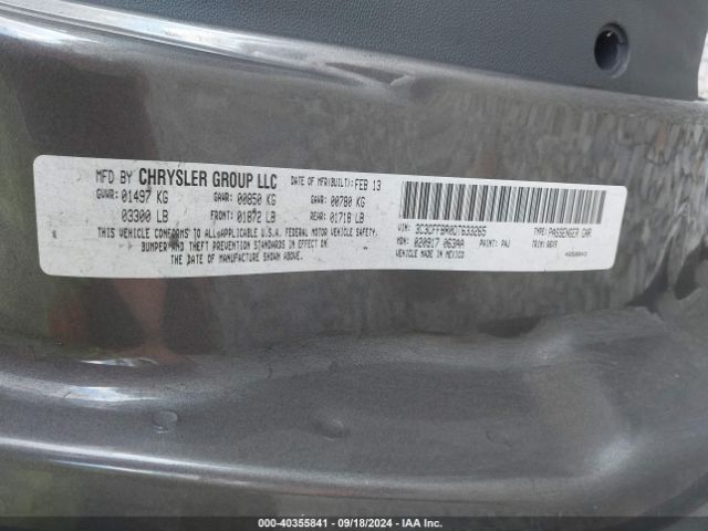 2013 FIAT 500 3C3CFFBR0DT633265 Photo 8