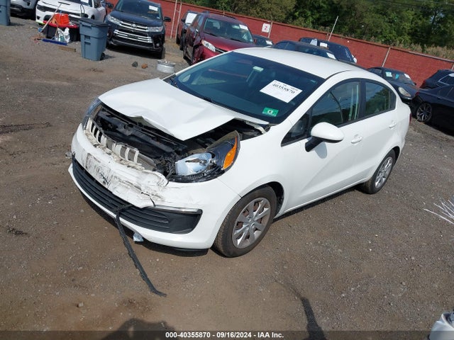 KIA RIO LX 2016 KNADM4A37G6652138 Image 2