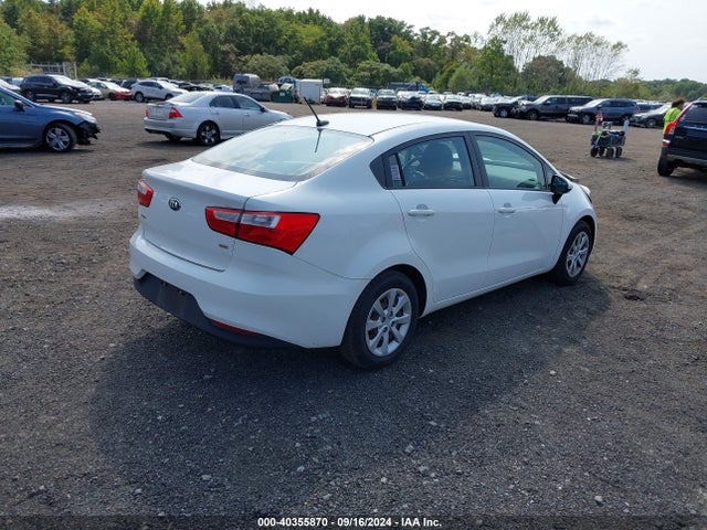 KIA RIO LX 2016 KNADM4A37G6652138 Image 4