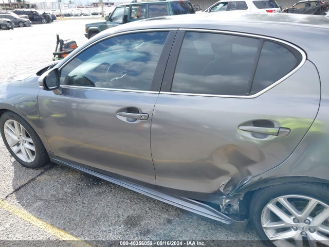 JTHKD5BH0E2207396 Lexus Ct 200h Hybrid