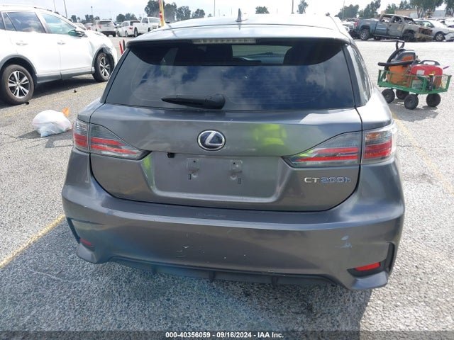 JTHKD5BH0E2207396 Lexus Ct 200h Hybrid
