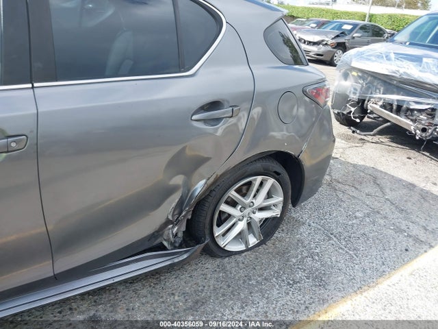 JTHKD5BH0E2207396 Lexus Ct 200h Hybrid