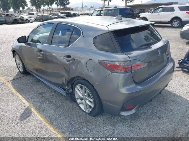 JTHKD5BH0E2207396 Lexus Ct 200h Hybrid