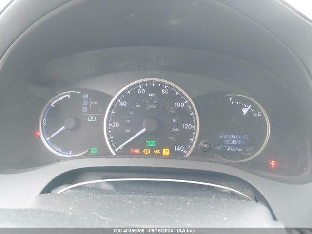 JTHKD5BH0E2207396 Lexus Ct 200h Hybrid