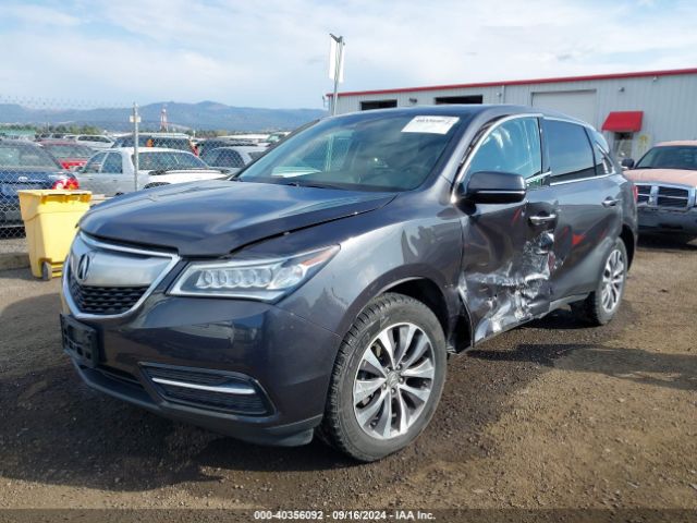 5FRYD4H40GB048582 Acura Mdx Technology   Acurawatch Plus Packages/technology Package