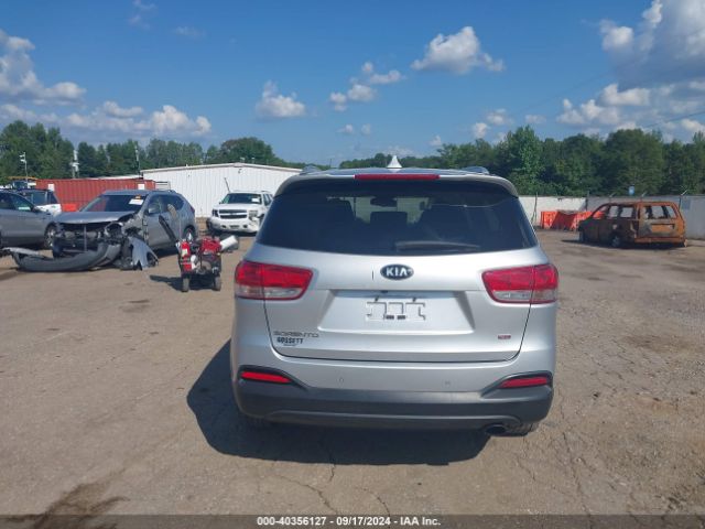5XYPG4A33JG413858 KIA Sorento 2.4l Lx