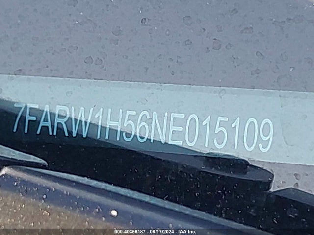 7FARW1H56NE015109 Honda Cr-v 2wd Ex