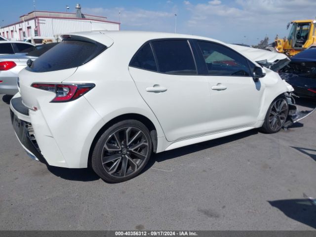 JTNK4RBE9K3055702 Toyota Corolla Xse