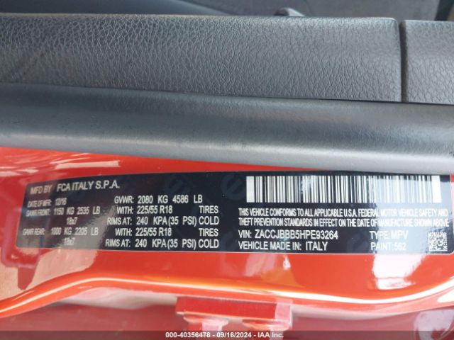 ZACCJBBB5HPE93264 Jeep Renegade Altitude 4x4