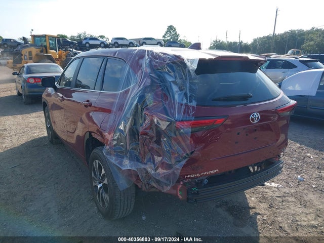 Toyota Highlander Xle 2023 5TDKDRAH9PS042101 Image 3