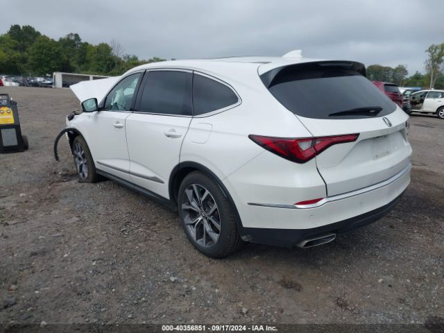 5J8YE1H43NL033549 Acura Mdx Technology Package