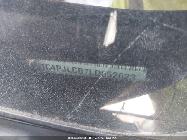 1C4PJLCB7LD652623 Jeep Cherokee Latitude Fwd