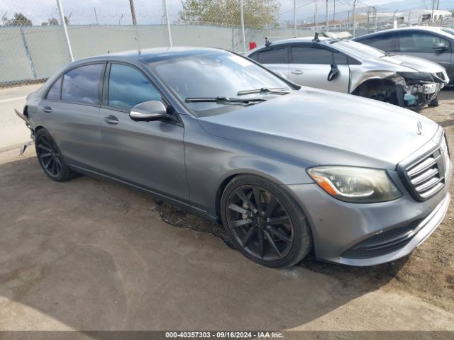 WDDUG6GB6JA370278 Mercedes-Benz S 450 4matic