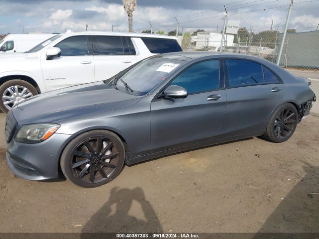WDDUG6GB6JA370278 Mercedes-Benz S 450 4matic