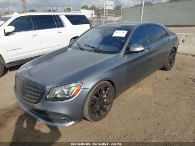 WDDUG6GB6JA370278 Mercedes-Benz S 450 4matic