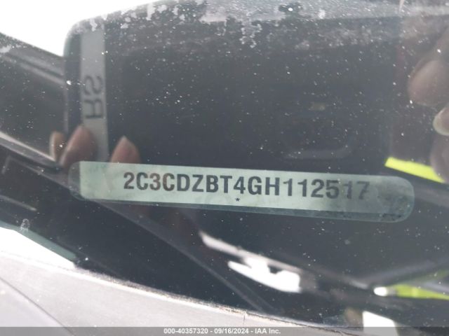 2C3CDZBT4GH112517 Dodge Challenger R/t