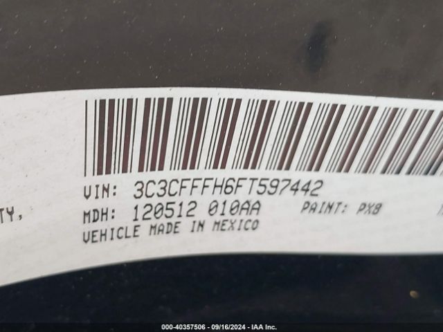 3C3CFFFH6FT597442 Fiat 500 ABARTH