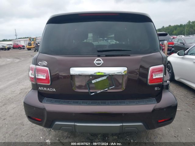 JN8AY2ND9L9111011 Nissan Armada Sl 2wd