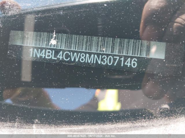 1N4BL4CW8MN307146 Nissan Altima Sr Intelligent Awd