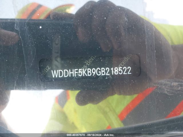 WDDHF5KB9GB218522 Mercedes-Benz E 350