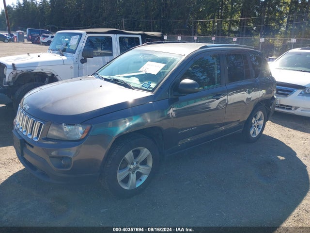 Jeep Compass Sport 2014 1C4NJDBB6ED800374 Image 2