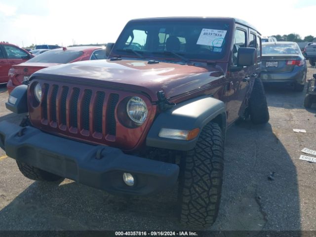 1C4HJXDN9NW173955 Jeep Wrangler Unlimited Sport S 4x4