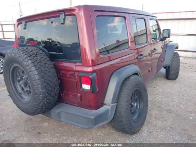 1C4HJXDN9NW173955 Jeep Wrangler Unlimited Sport S 4x4