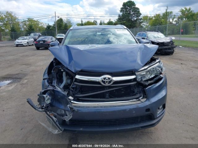 5TDDKRFH2GS248822 Toyota Highlander Limited V6