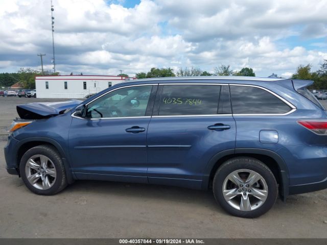 5TDDKRFH2GS248822 Toyota Highlander Limited V6
