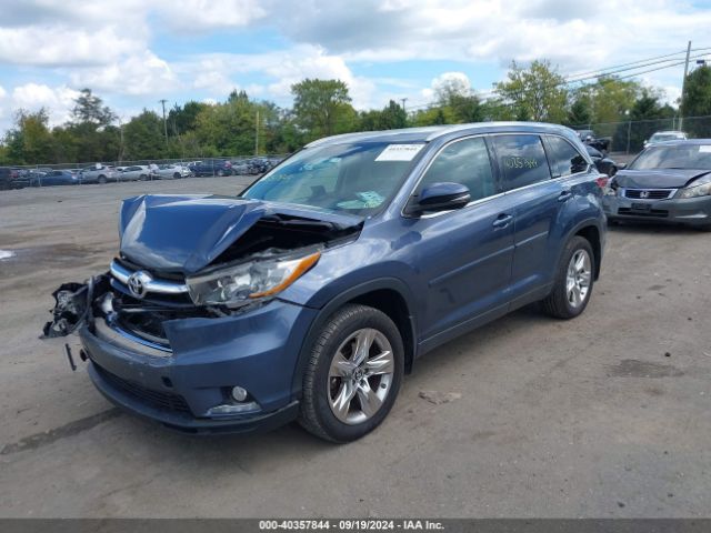 5TDDKRFH2GS248822 Toyota Highlander Limited V6