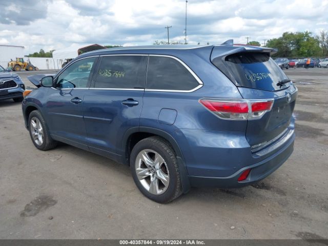 5TDDKRFH2GS248822 Toyota Highlander Limited V6
