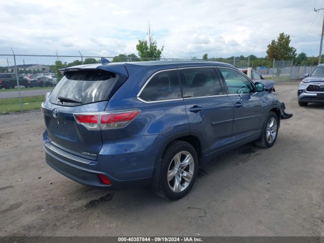 5TDDKRFH2GS248822 Toyota Highlander Limited V6