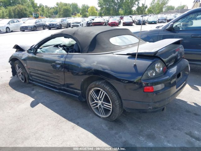 2003 MITSUBISHI ECLIPSE SPYDER 4A3AE75H03E172627 Photo 2