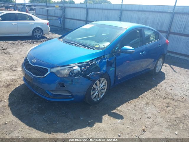 KNAFX4A67E5219836 KIA FORTE LX