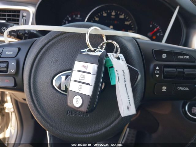 5XYPK4A52HG301109 KIA Sorento 3.3l Sxl