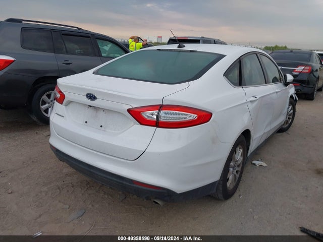 Ford FUSION S 2016 1FA6P0G76G5121322 Image 4
