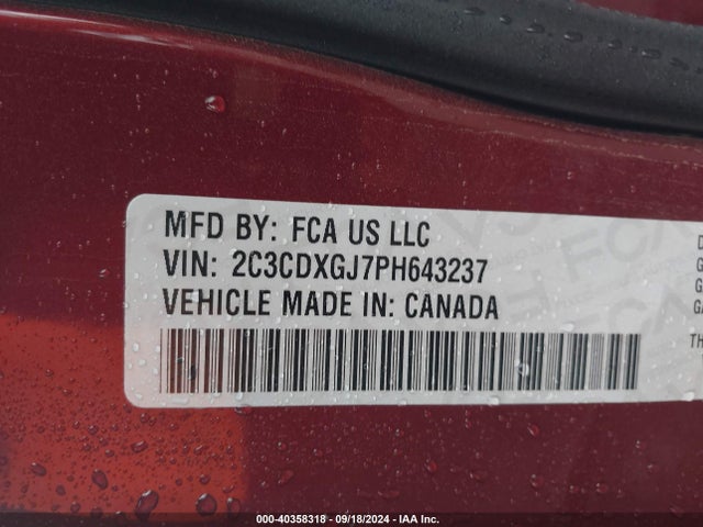 Dodge Charger 2023 2C3CDXGJ7PH643237 Image 25